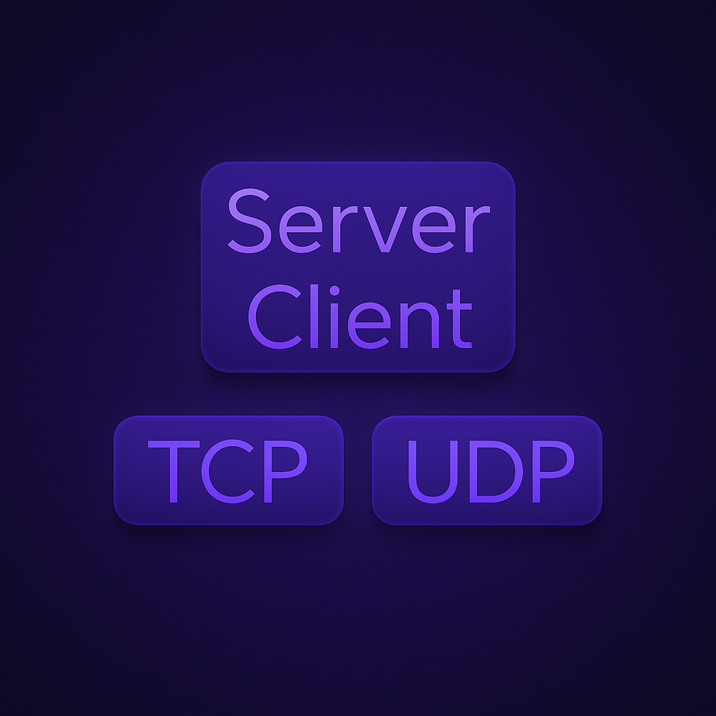 Client Serveur TCP UDP