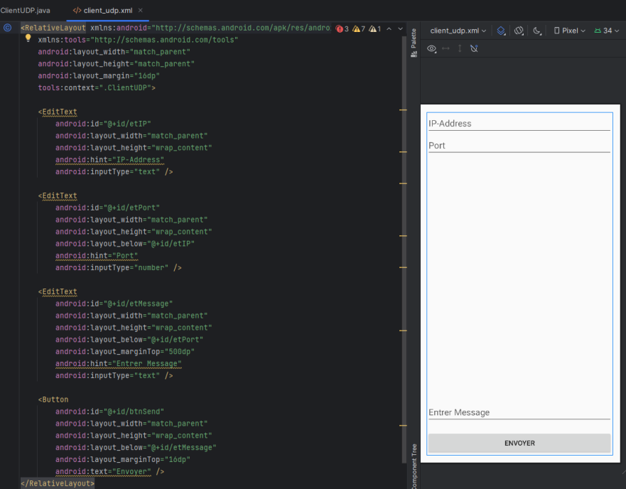 Test UDP